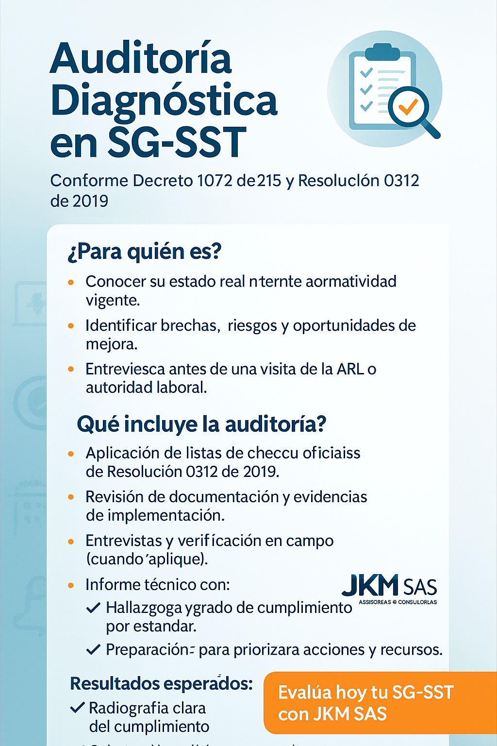 Auditoría Diagnóstica en SG-SST