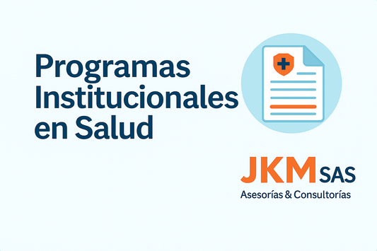 Programas Institucionales en Salud